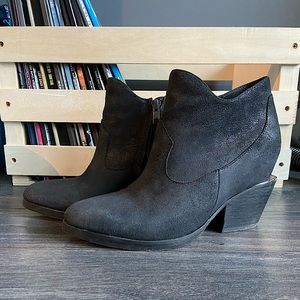 Ash MOKA Boots Black Suede